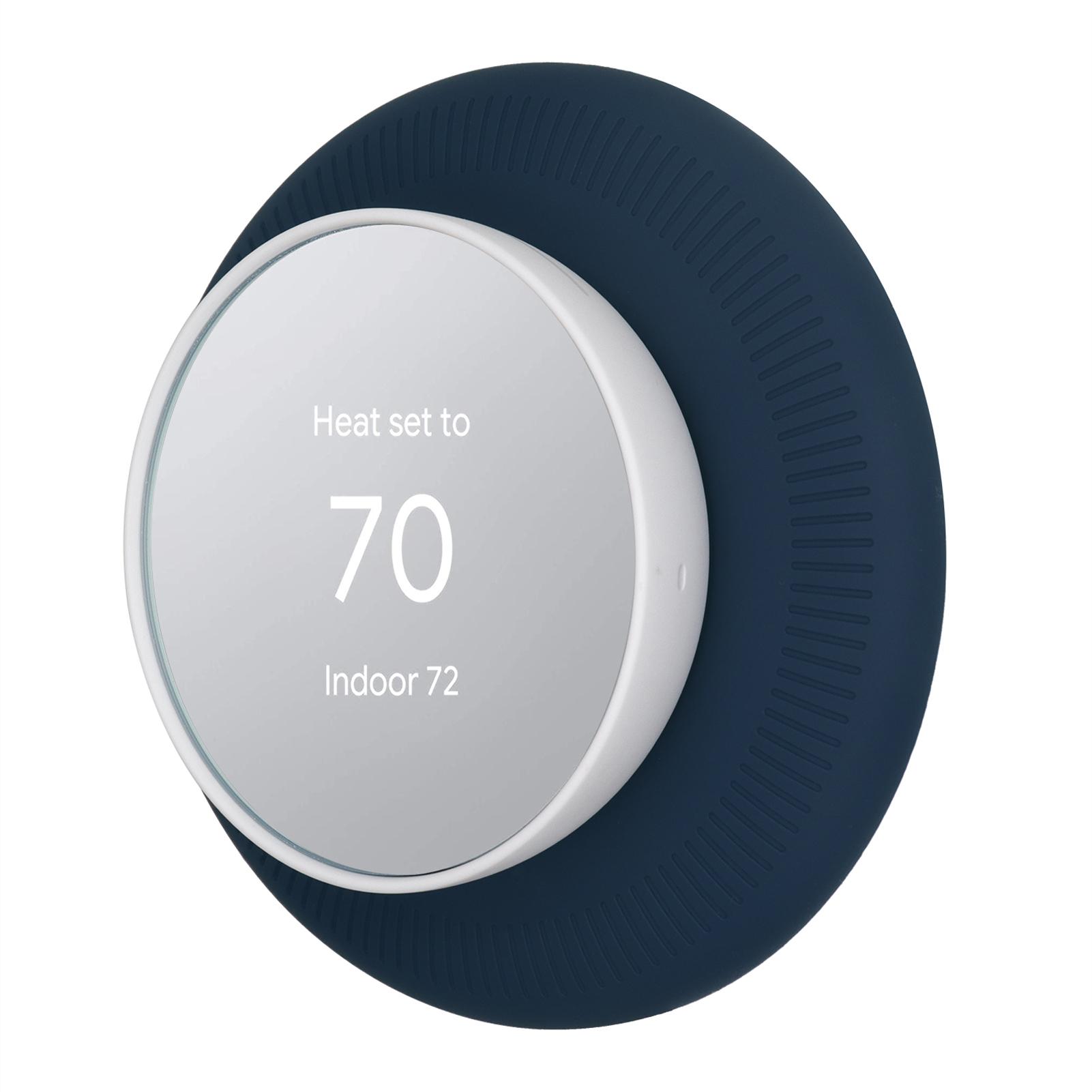 Bộ cảm nhiệt dễ dàng cài đặt bằng silicon dễ chịu thay thế Google Nest Thermostat