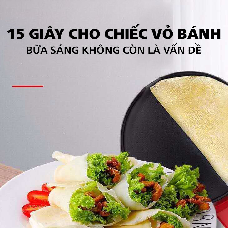 Máy làm bánh tráng, bánh pancake, bánh kếp, bánh xèo....đa năng tiện lợi