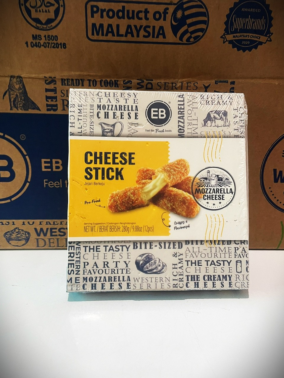 PHÔ MAI QUE 280G _ CHEESE STICK 280G