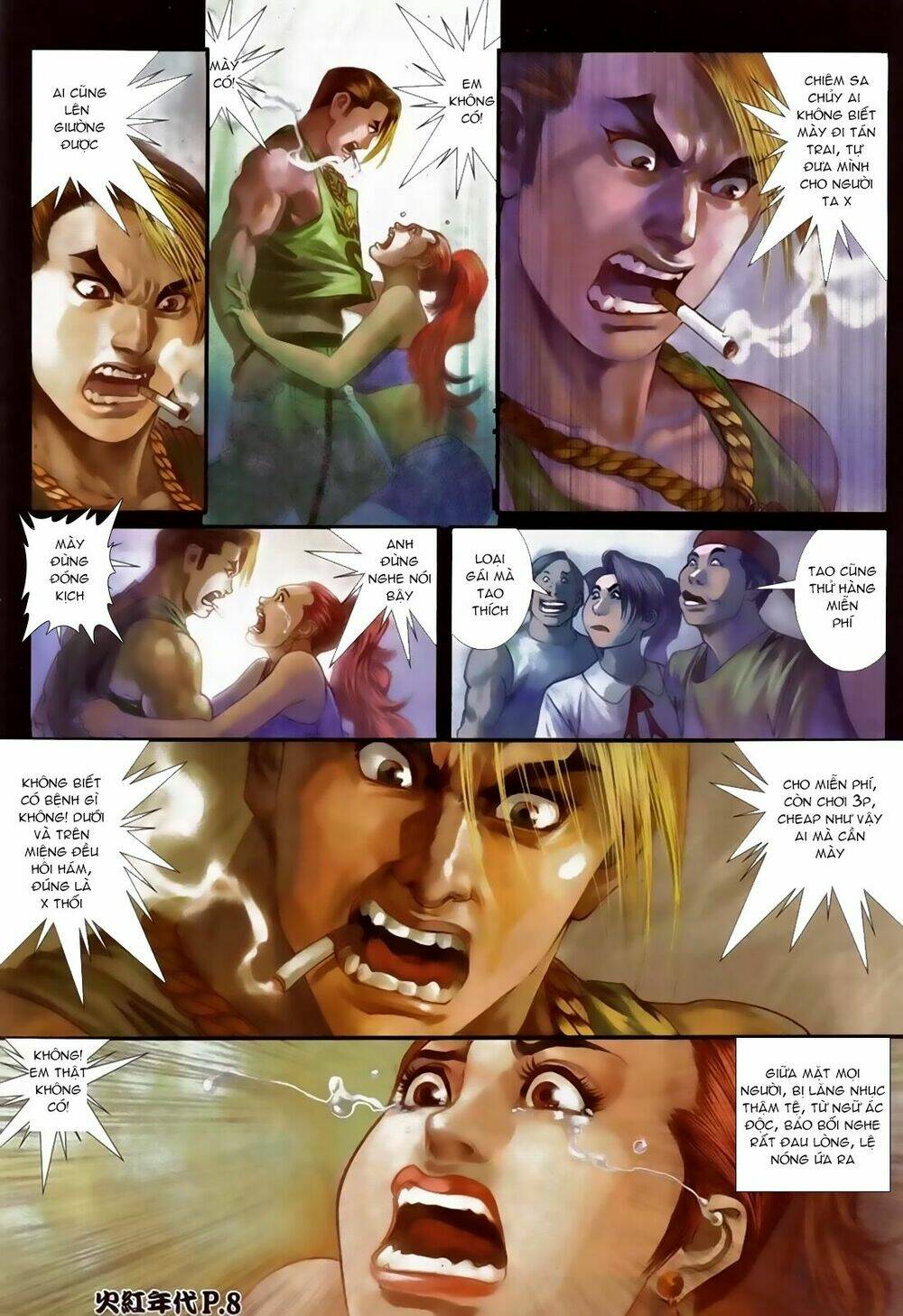 hỏa hồng niên đại hắc cốt đường chapter 92 6