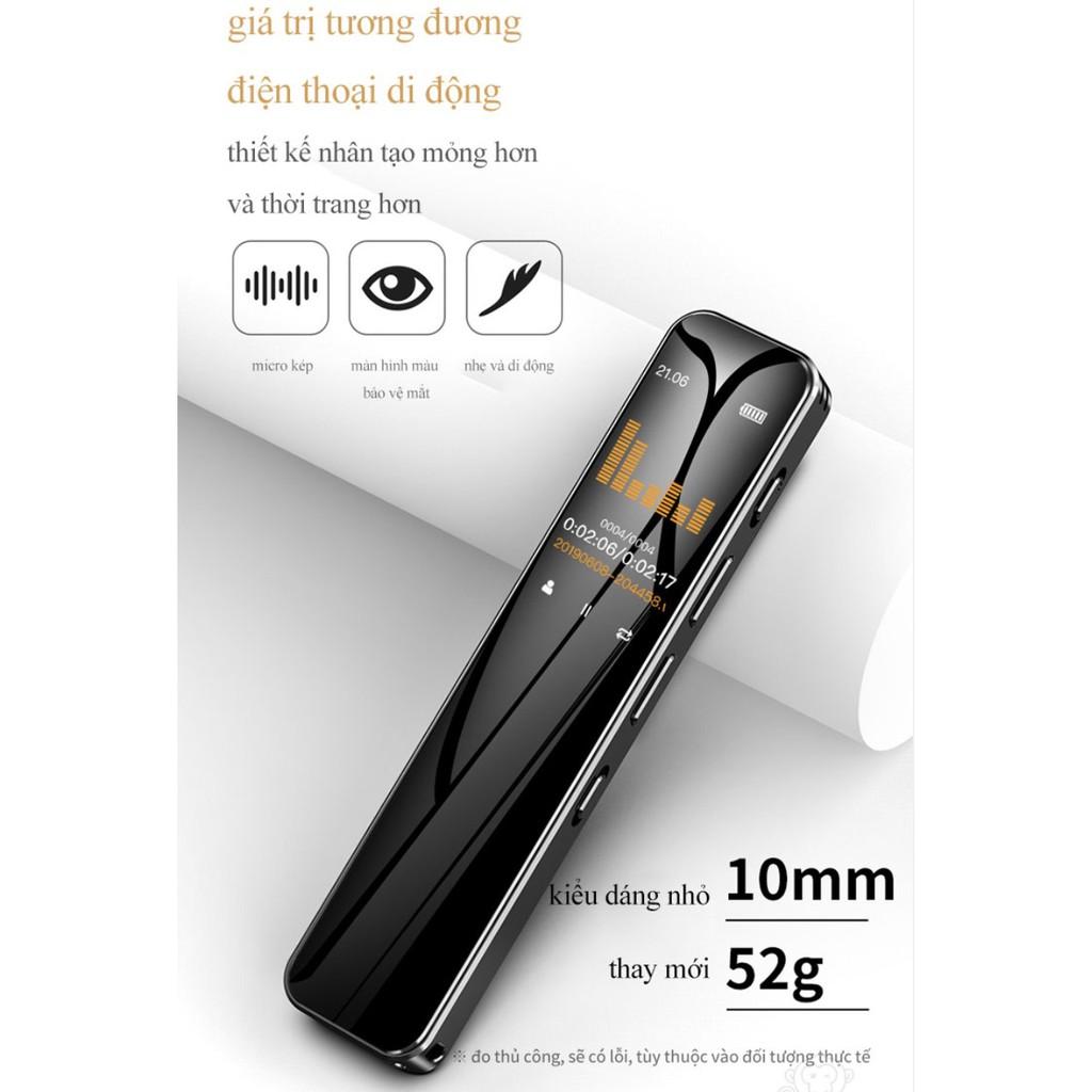 Máy ghi âm mini màn hình IPS HD áp dụng học tập / biên bản họp / đàm phán kinh doanh - AsiaMart