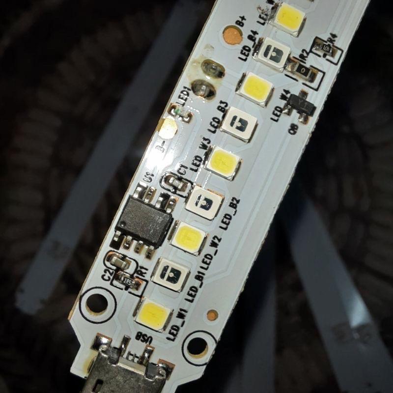 Siêu sáng đèn led thanh nhôm 4 chế độ sáng và nhấp nháy đẹp mắt