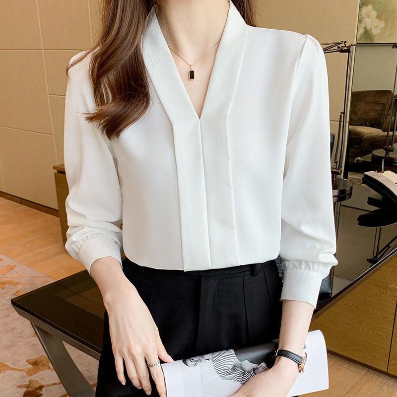 Áo Sơ Mi Nữ Cổ V MSA03