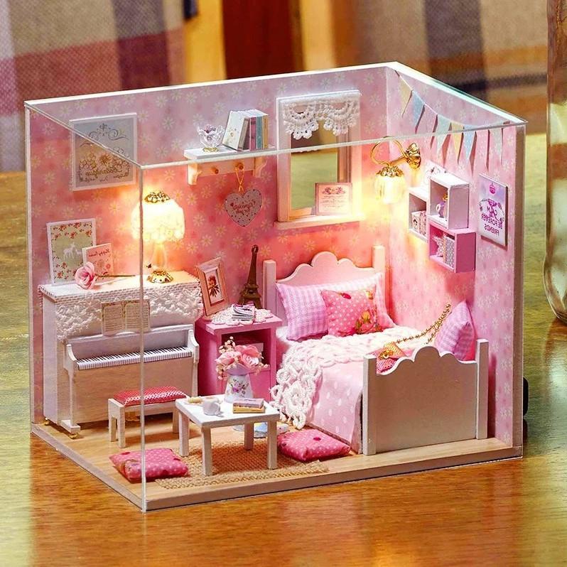Mô Hình Nhà Gỗ Căn Phòng Tiểu Thư Sunshine 3015