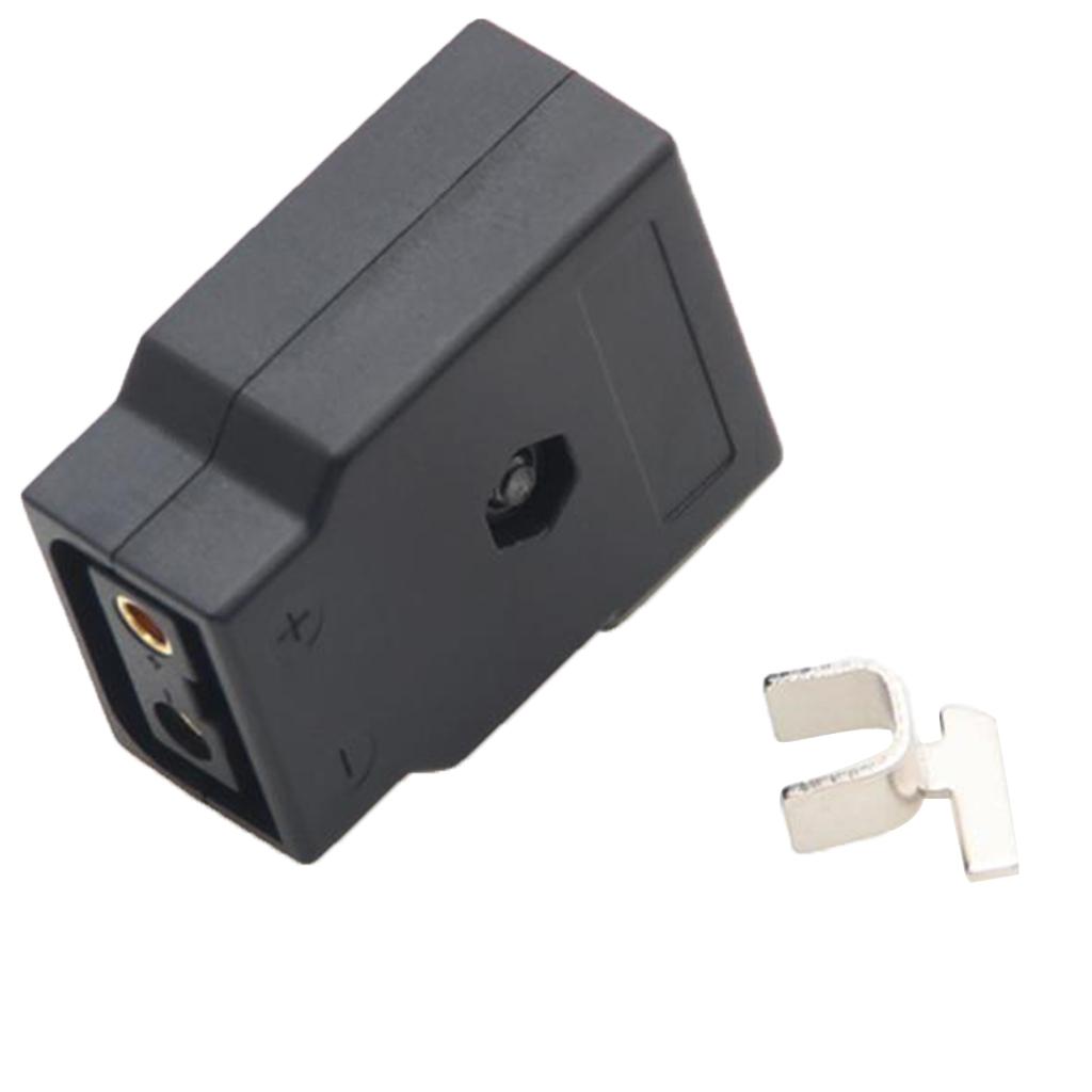 Pack of 5 Female D-Tap Plug Connector for DSLR Rig Power Cable V-mount Anton Battery Black