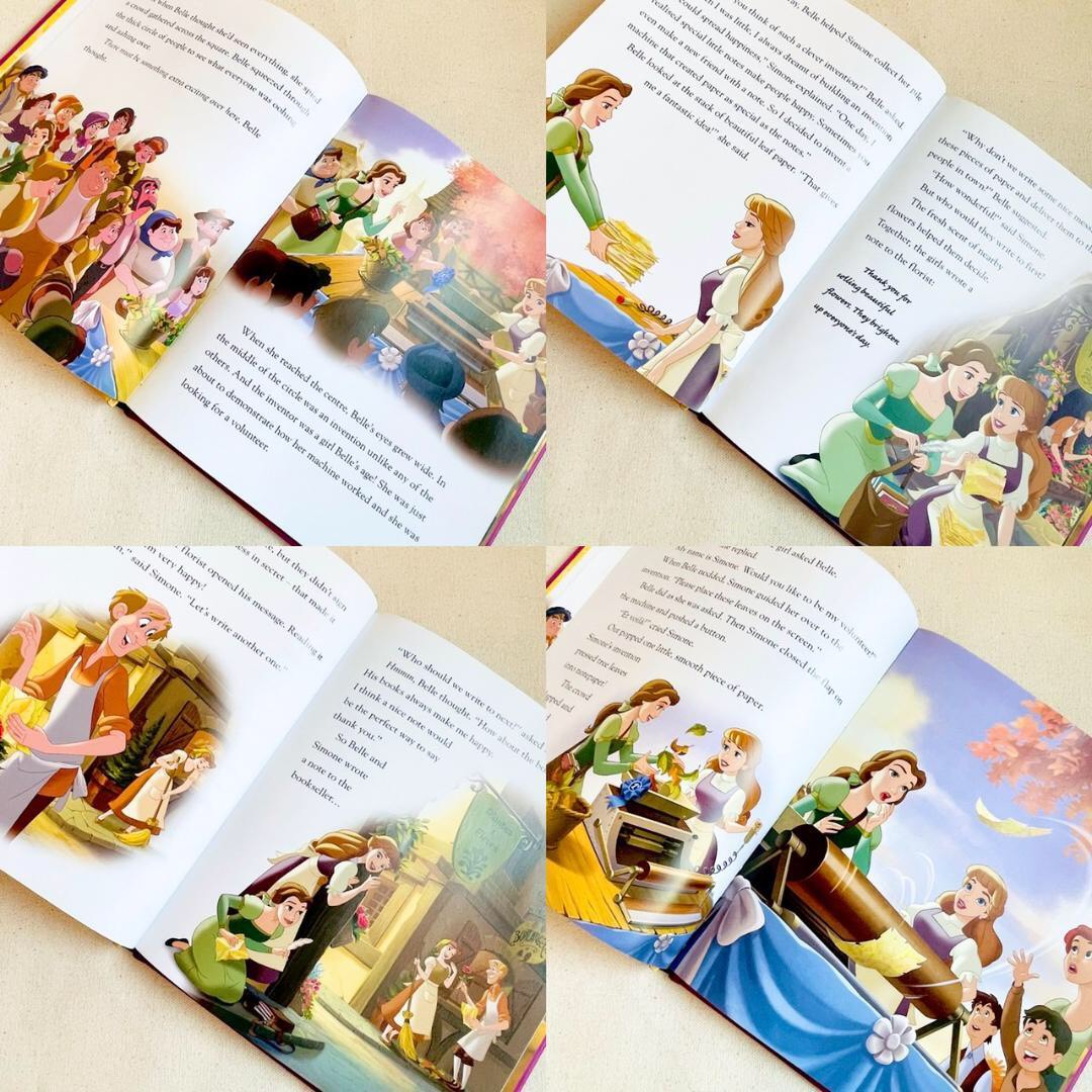 Sách tiếng anh cho bé kèm quà tặng Disney Princess Beauty and the Beast: Jewel Collection