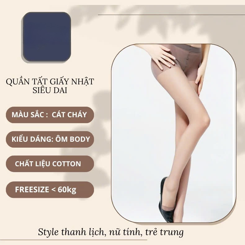 COMBO 2 Quần Tất, vớ quần tàng hình thêu sợi siêu mỏng, siêu dai Siêu Ấm MÀU ĐEN VÀ DA Văn Phòng Du Lịch Dã Ngoại Phượt