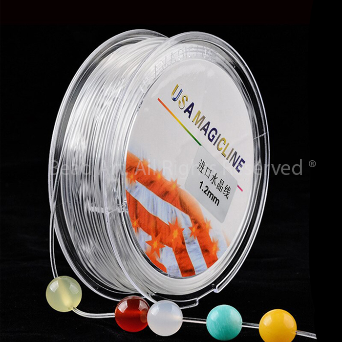 Dây Cước Co Giãn Trong Suốt USA Magicline Dùng Xỏ Vòng Tay, Chuỗi Hạt, Trang Sức Lõi 0.6MM/ 0.7MM /0.8MM/1MM - Bead Art