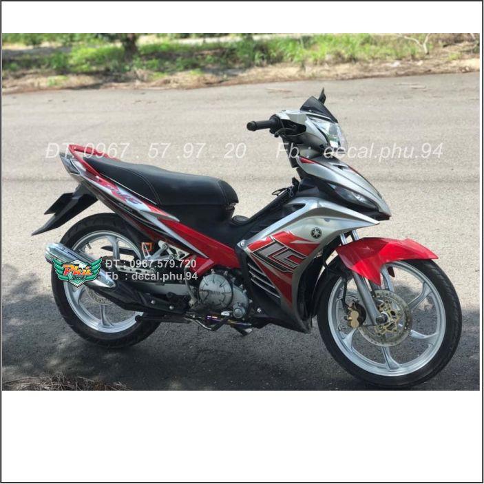 Tem Rời Exciter 135 Lc Đỏ bạc