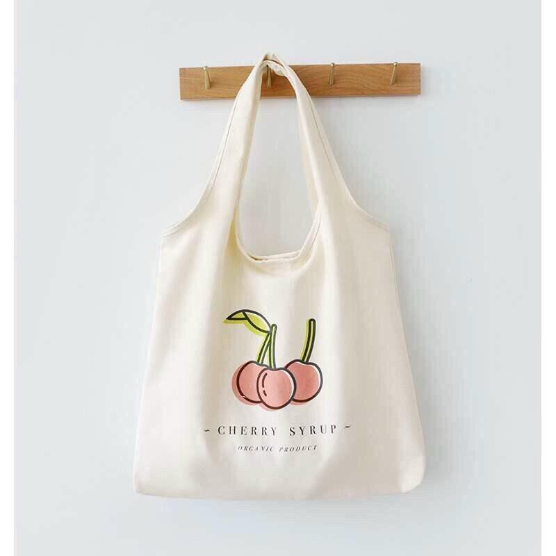 20 mẫu hot Túi tote vải bố đựng đồ canvas