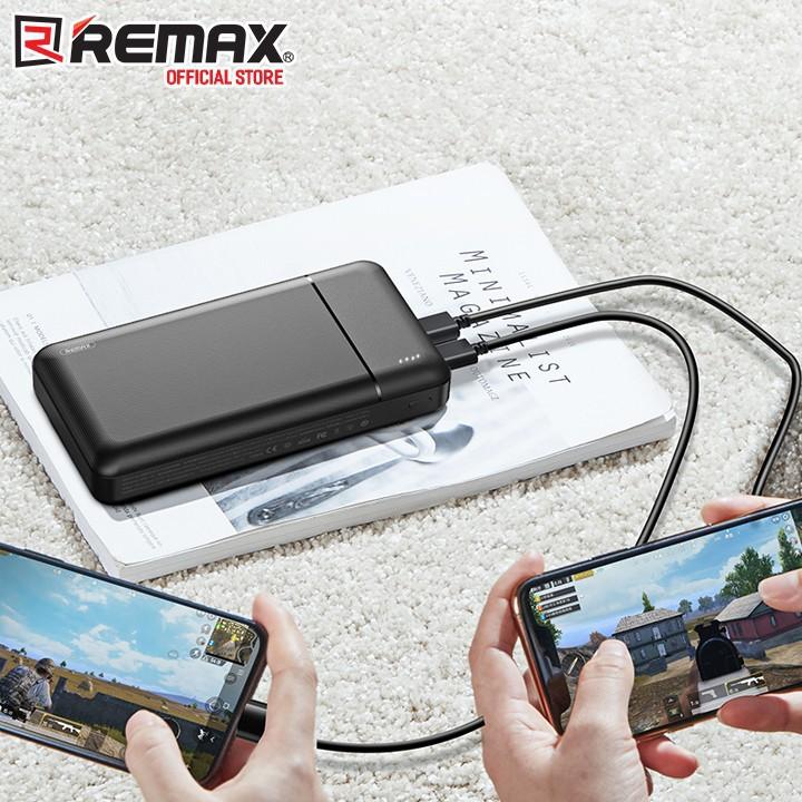 Hình ảnh Pin Sạc Dự Phòng 30.000mAh Remax RPP-167 Lango Series Fast Charing 2.1A Tích Hợp 2 Cổng USB(HÀNG CHÍNH HÃNG)