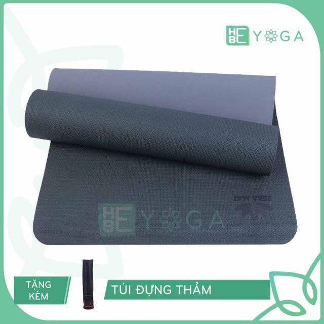 Thảm yoga TPE 2 lớp dày 8ly. Thảm yoga. HCM