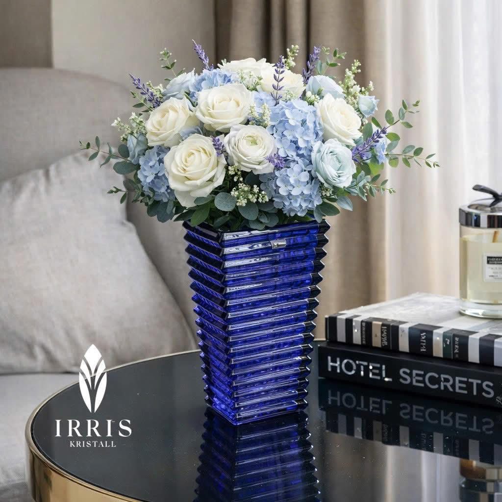 Lọ hoa tháp kim cương Irris 28cm Hàng chính hãng