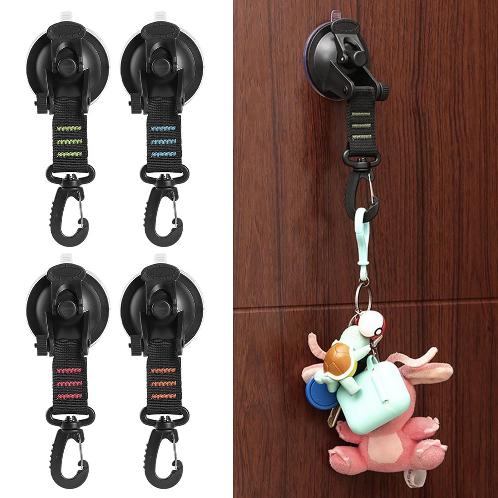 6 Móc cốc hút chân không hạng nặng xoay 360 có thể tái sử dụng