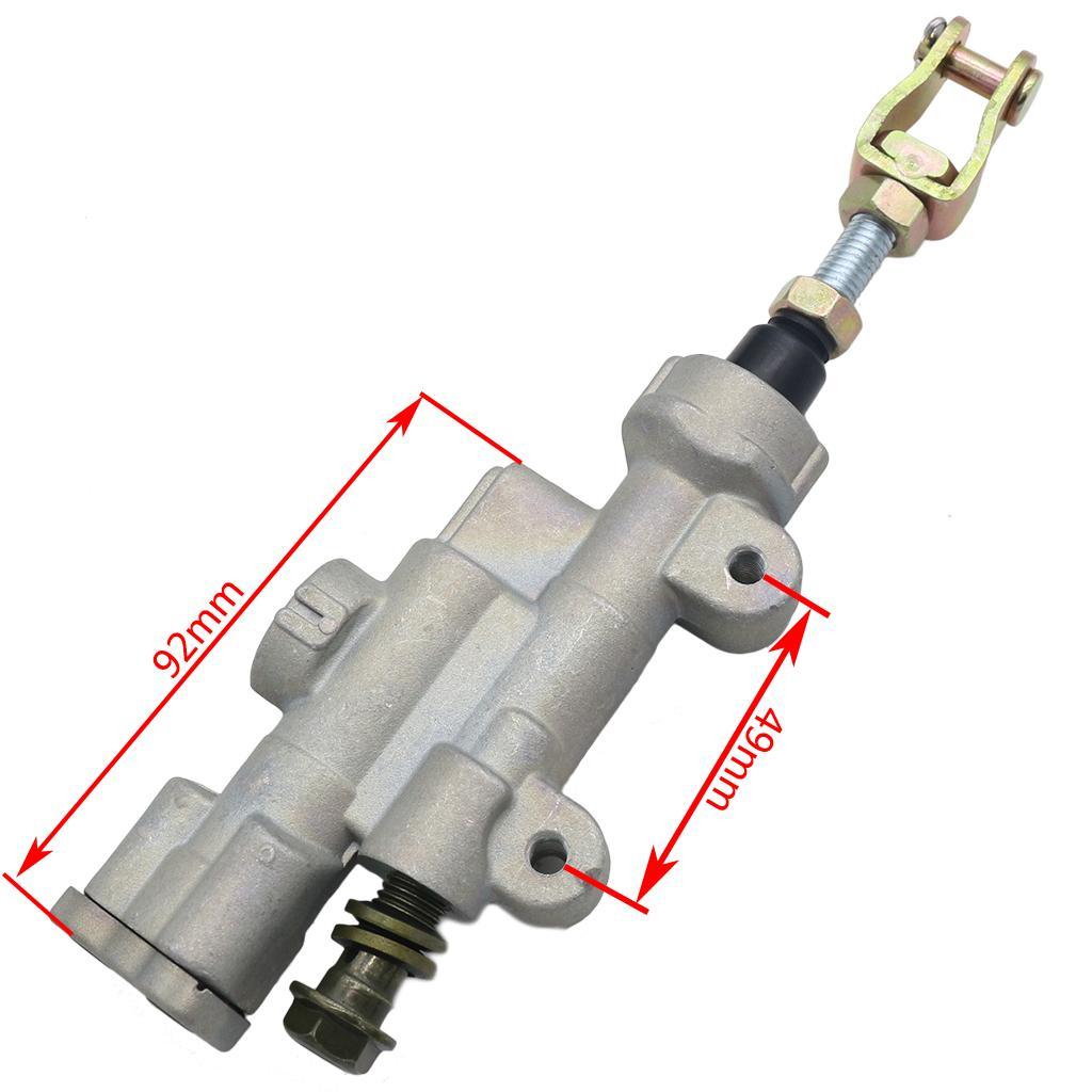 Rear Brake Pump Cylinder, Brake Master Cylinder Rear Hydraulic Motorcycle Pump