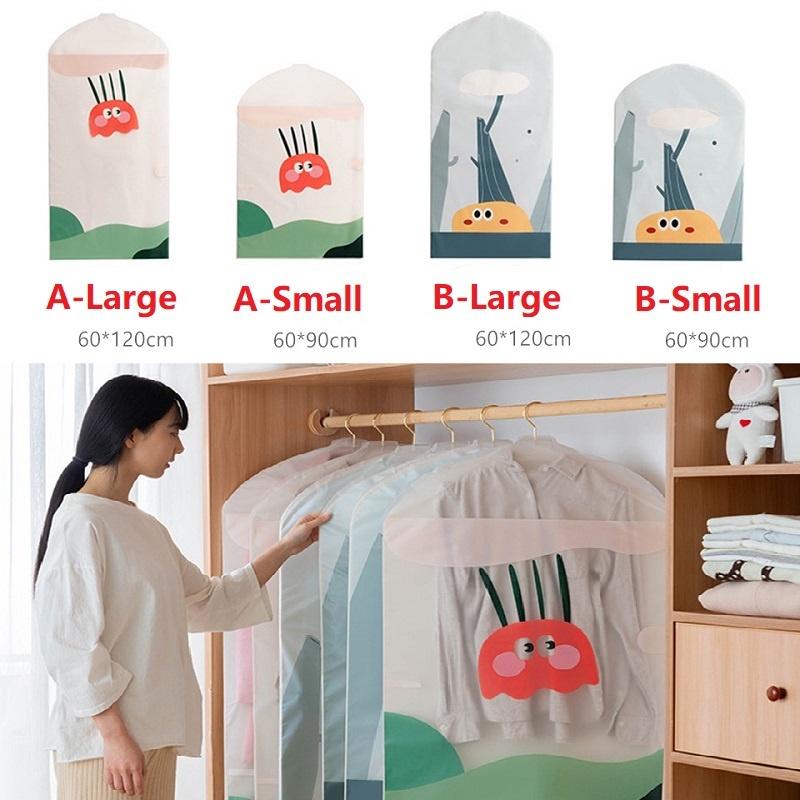 Túi Bọc Quần Áo Chống Bụi Hình Hoạt Hình