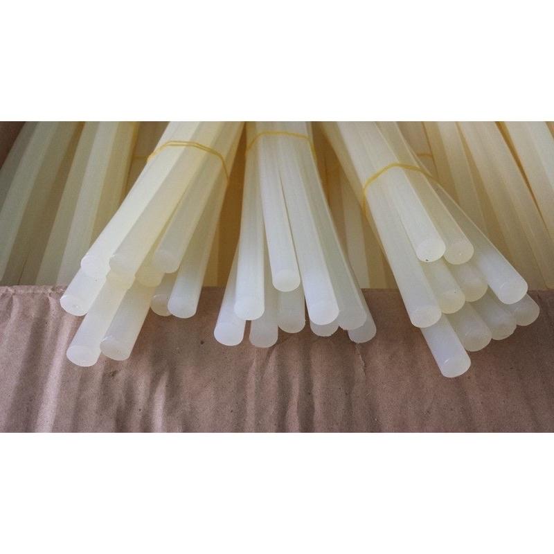 Keo nến silicol loại to, Keo nến 7mm và 11mm, keo silicon nhiệt, dài 25cm