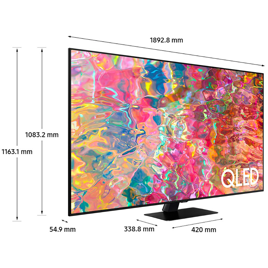 Smart Tivi QLED Samsung 4K 85 inch QA85Q80B - Model 2022