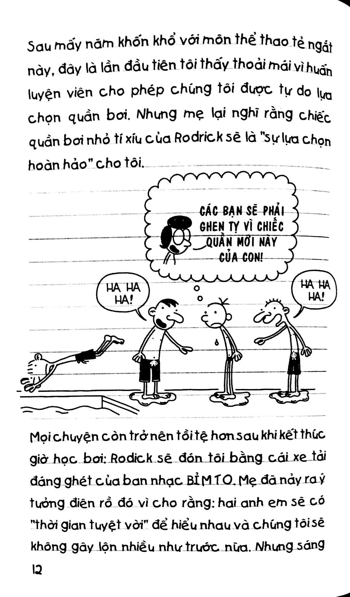 Nhật Ký Chú Bé Nhút Nhát - Tập 2: Luật Của Rodrick (Tái Bản)