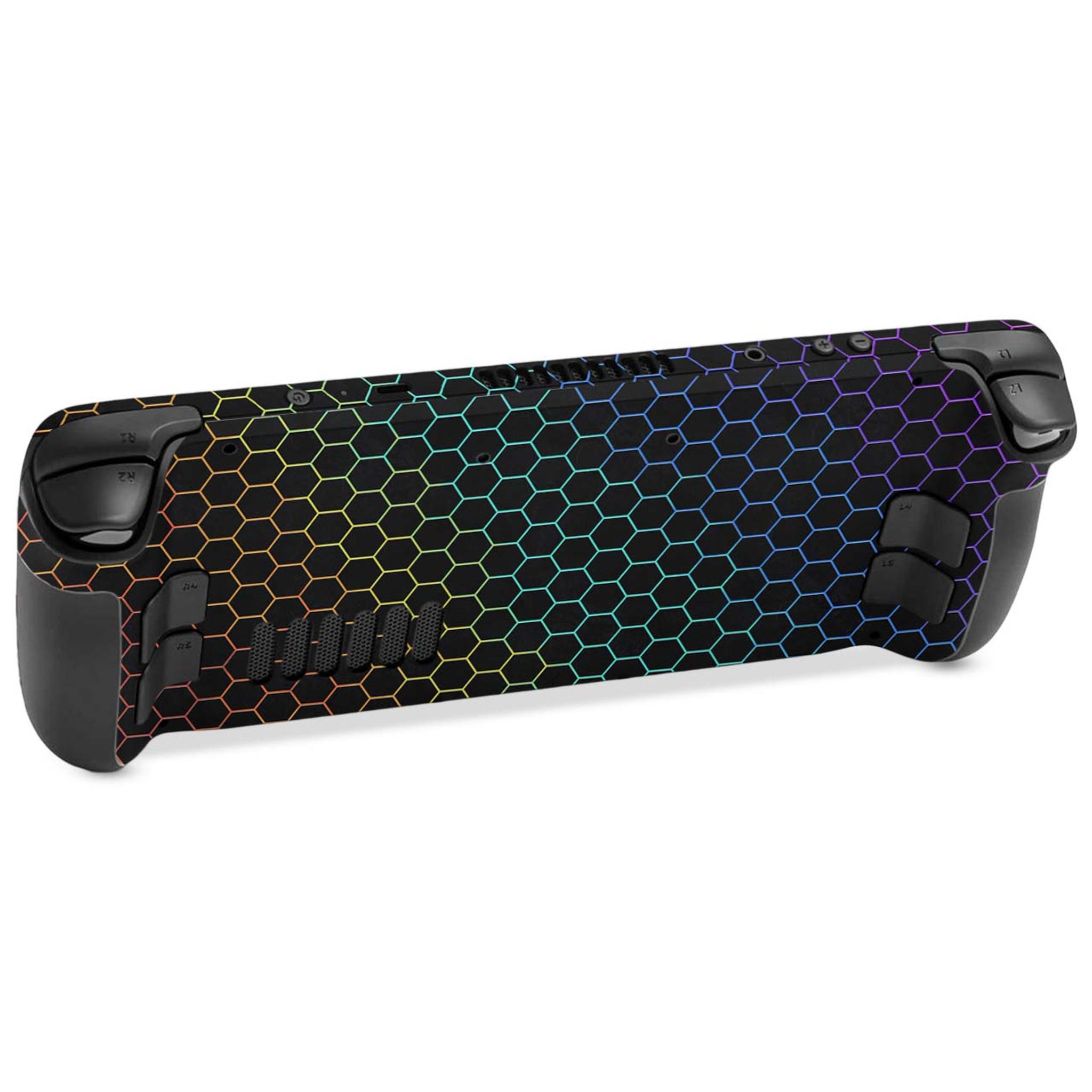 Skin dán Steam Deck mẫu RGB Hex Armour (dễ dán, đã cắt sẵn chi tiết)