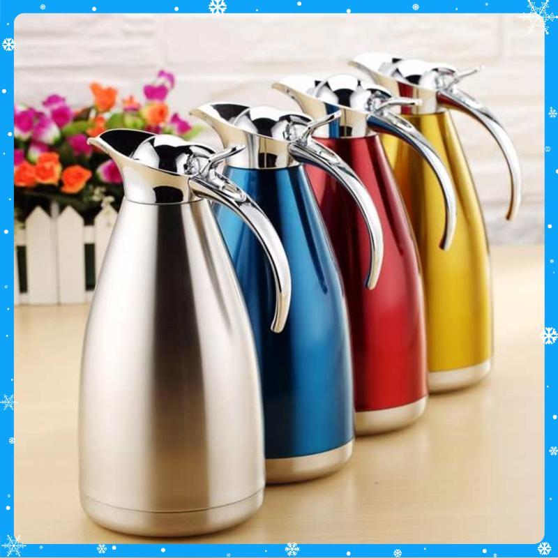 Bình Giữ Nhiệt Inox 2L Cao Cấp 2 Lớp Giữ Nhiệt Tốt - Hàng Chất Lượng