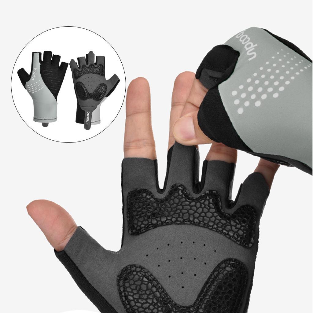 Bike Gloves Half Finger Breathable Motorcycle Road Biking Glove