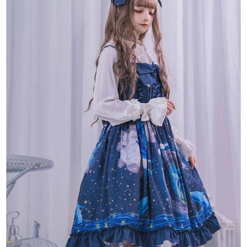 Đầm lolita Tinh vân siêu đẹp