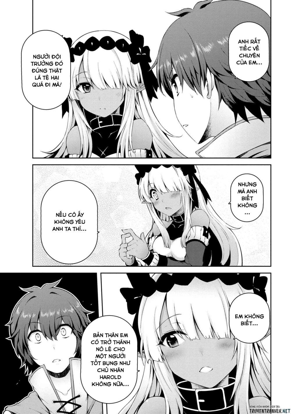 ngôi nhà của tôi đã bị đốt cháy, thế thì tại sao tôi không dùng hết số tiền còn lại để mua nô lệ dark elf? chapter 4 4