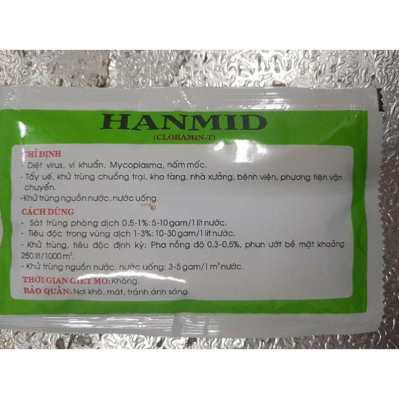 Bột Pha Sát Trùng Chuồng Trại Nhà Xưởng Hanmid Hanvet 50gBột Pha Sát Trùng Chuồng Trại Nhà Xưởng Hanmid Hanvet 50g