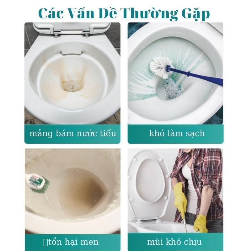 Viên Thả Bồn Cầu Tẩy Sạch Mảng Bám Viên Sủi Tẩy Bồn Cầu Cầu Khử Mùi Diệt Khuẩn Toả Hương Thơm Khai Thông Tắc Nghẽn