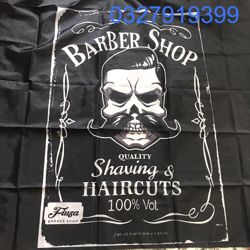 Áo choàng cắt tóc , khăn choàng cắt tóc Barber BA11