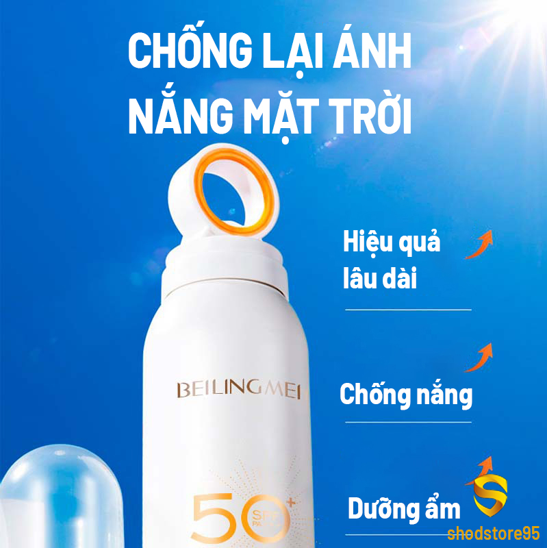 Chai xịt chống  tia UV