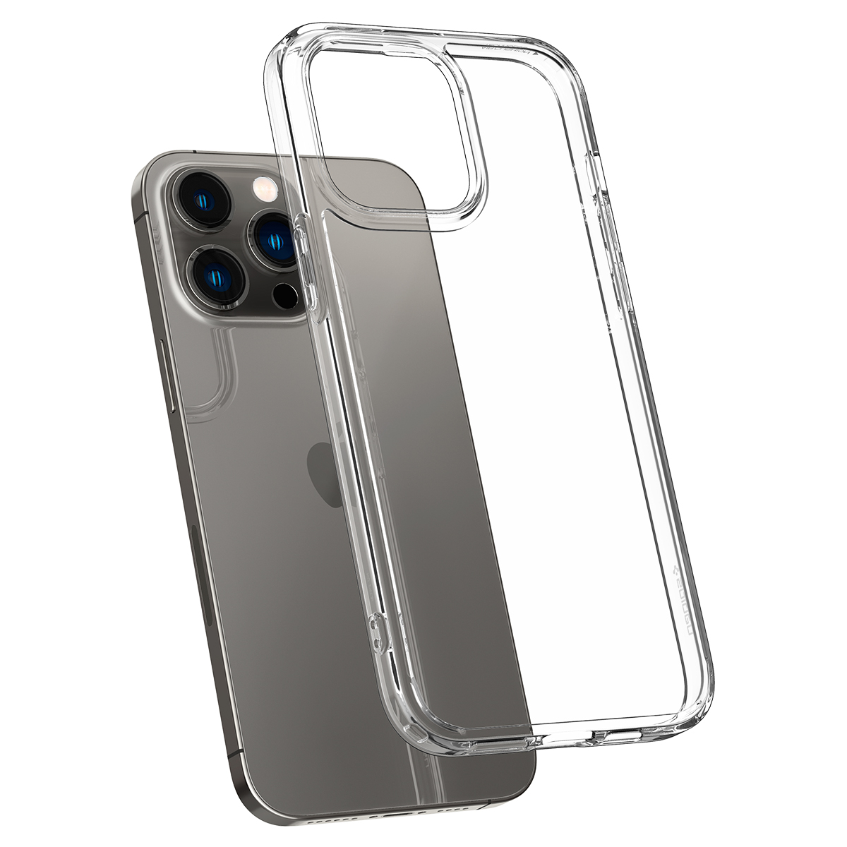 Ốp Lưng dành cho iPhone 14 Pro Max/ 14 Pro Spigen Ultra Hybrid Crystal Clear Case - Hàng Chính Hãng