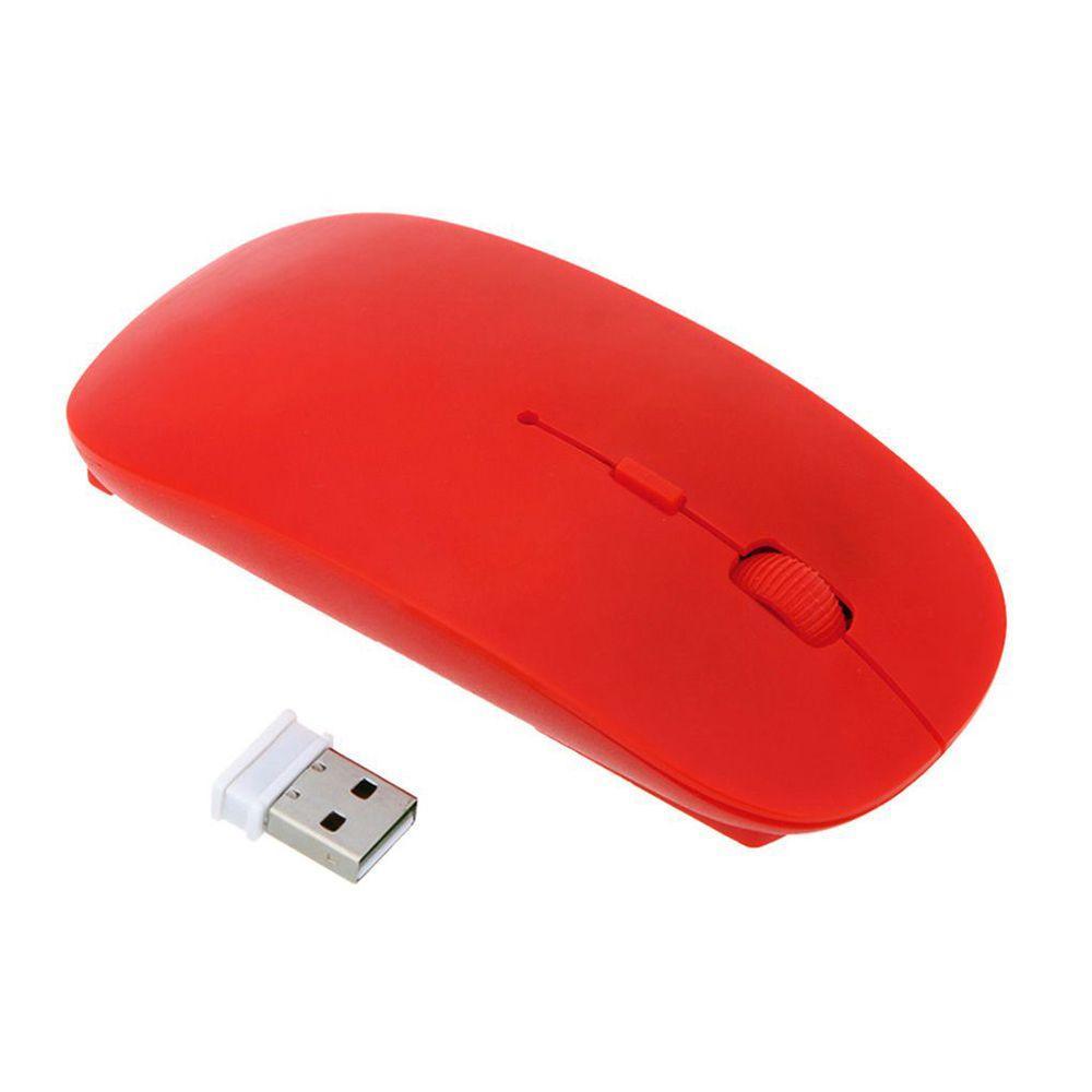 Chuột không dây siêu mỏng 1600 dpi cho PC laptop 2.4g / nhiều màu sắc tùy chọn