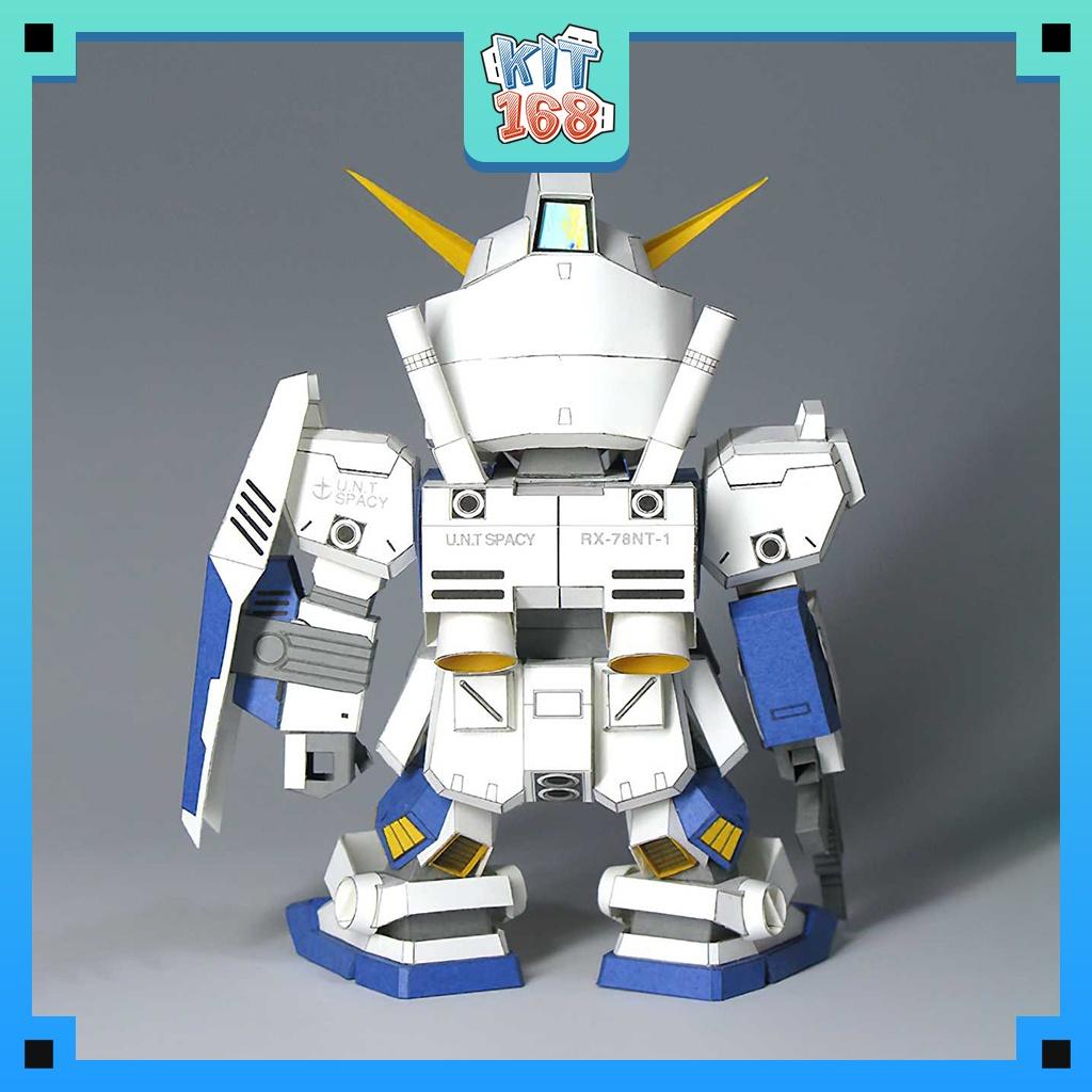 Mô hình giấy Anime Game Robot Gundam SD RX-78-NT2 Alex