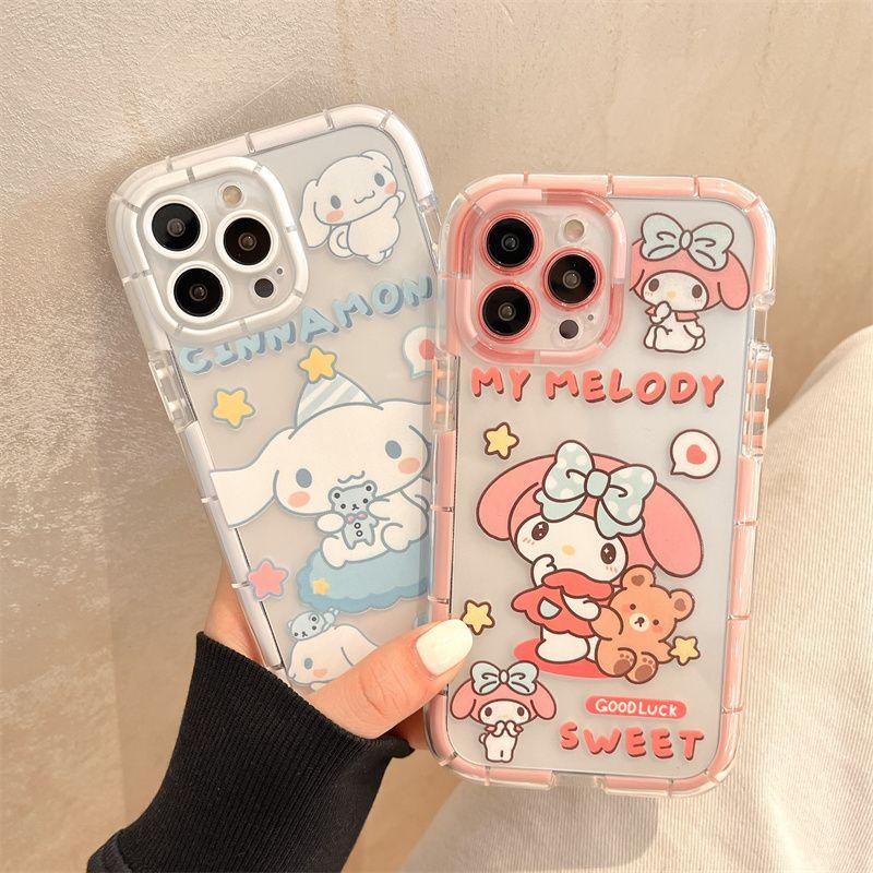 Ốp Điện Thoại Họa Tiết Hoạt Hình Sanrio Dễ Thương Cho Huawei nova987se65 p30p40 glory 506070 Phụ Nữ Dễ Thương Mềm Mại Toàn Diện