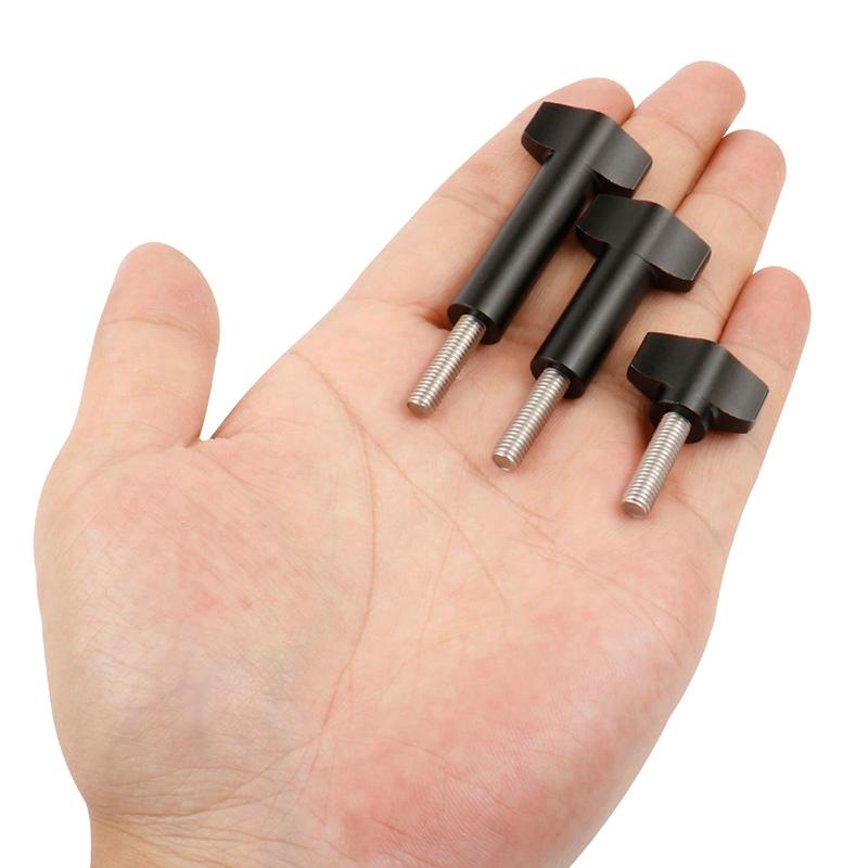 Hợp kim nhôm M5 vít núm ngón tay cái cho GoPro 10 9 8 Insta360 One Eken cho DJI Action Osmo Camera Chân máy gắn kết Phụ kiện
