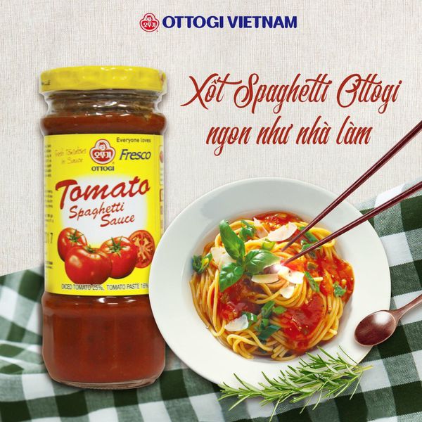 Xốt cà chua Spaghetti Ottogi lọ 220gr