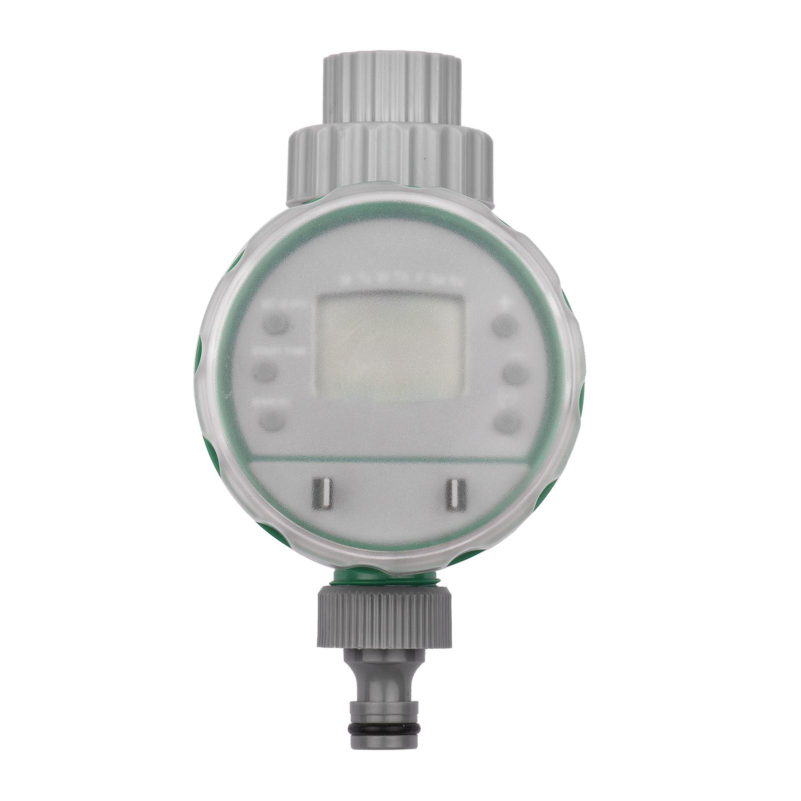 Digital Automatic Watering Timer Programmed Garden Irrigation Timer Battery Operated Intelligent Water Irrigation Controller for Lawn Farmland Courtyard Greenhouse