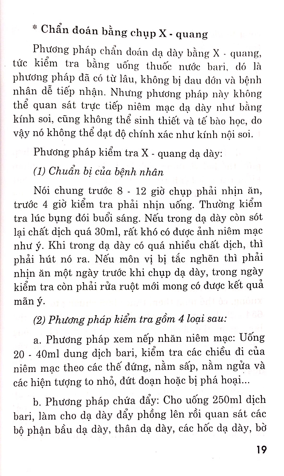 Các Phương Pháp Chữa Trị - Bệnh Dạ Dày