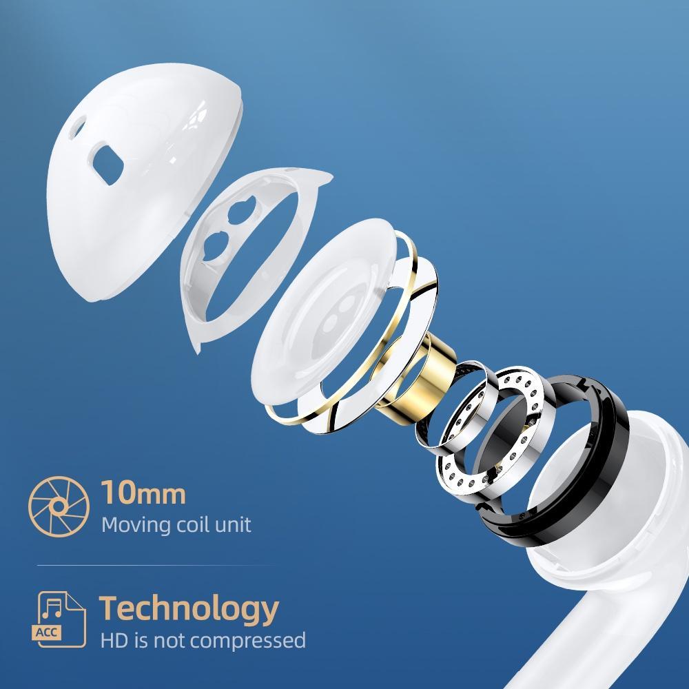 Tai nghe bluetooth Joyroom JR-T03S không dây điều khiển cảm ứng tự động