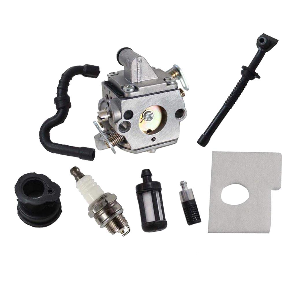 CARBURETOR AIR FUEL LINE REPOWER KIT FOR STIHL 017 018 MS170 MS180 CHAINSAW