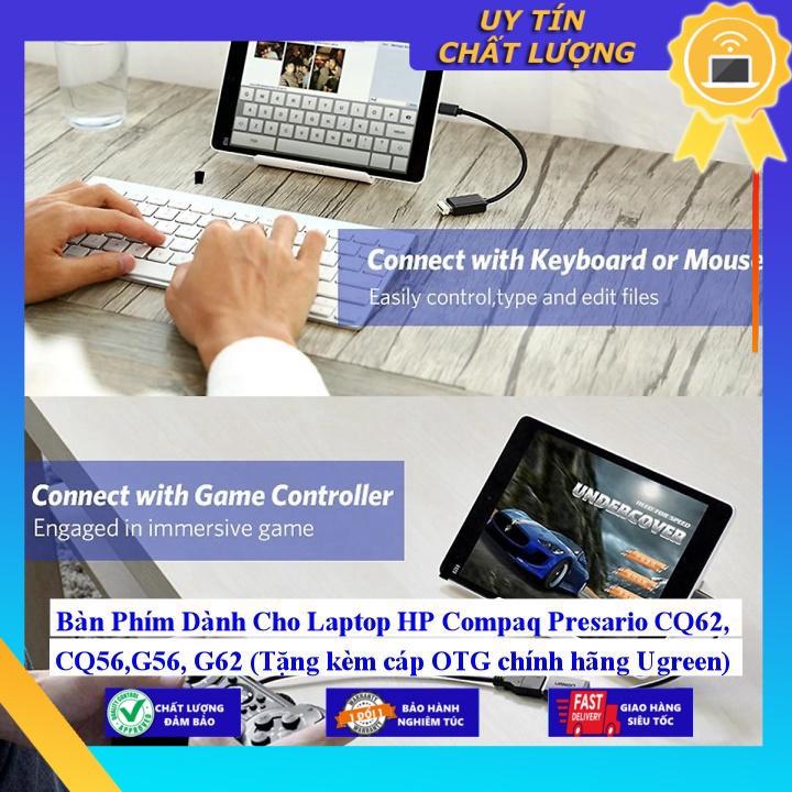 Bàn Phím dùng cho Laptop HP Compaq Presario CQ62 CQ56 G56 G62   - Hàng Nhập Khẩu New Seal