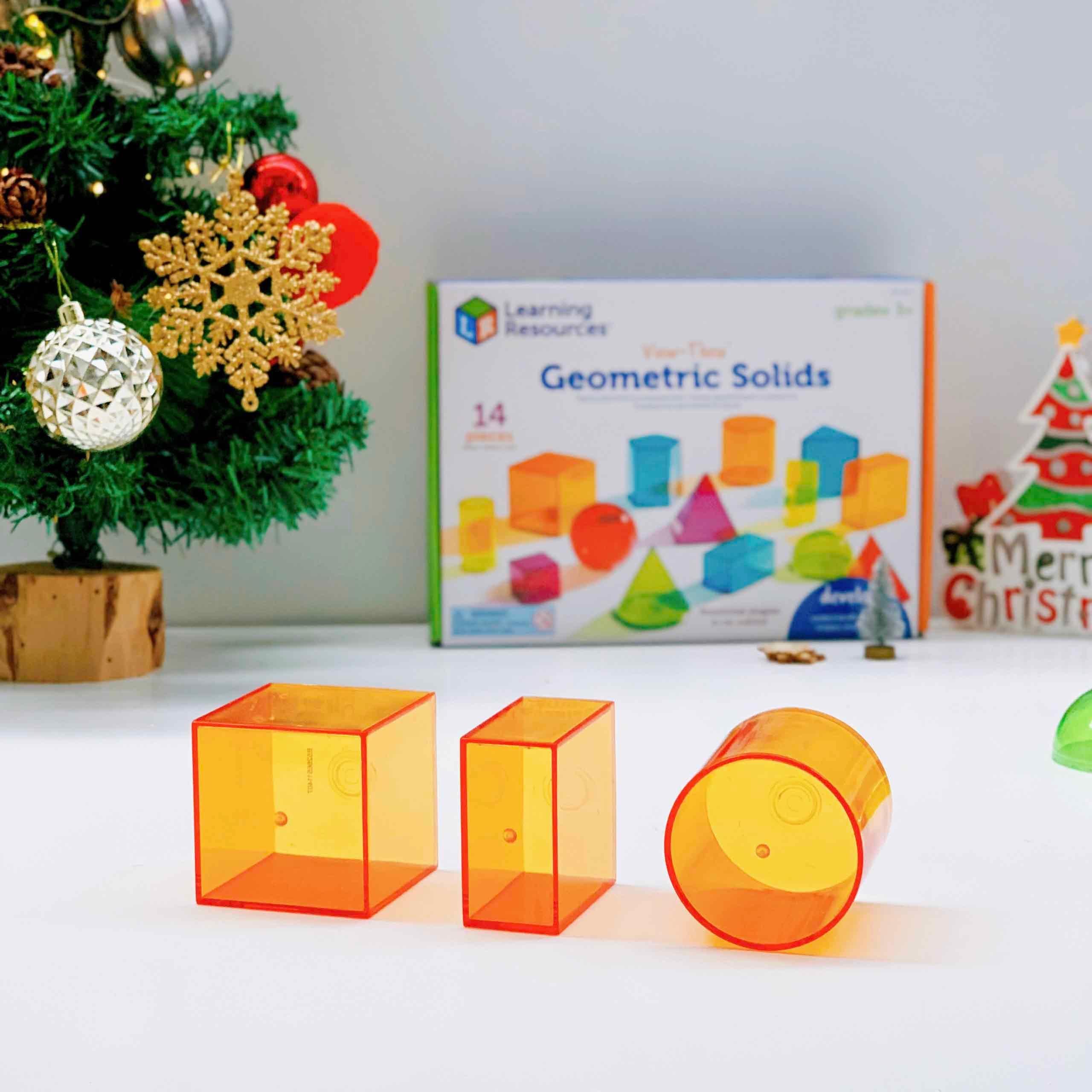 Bộ hình học không gian 3D trong suốt View-Thru Geometric Solids