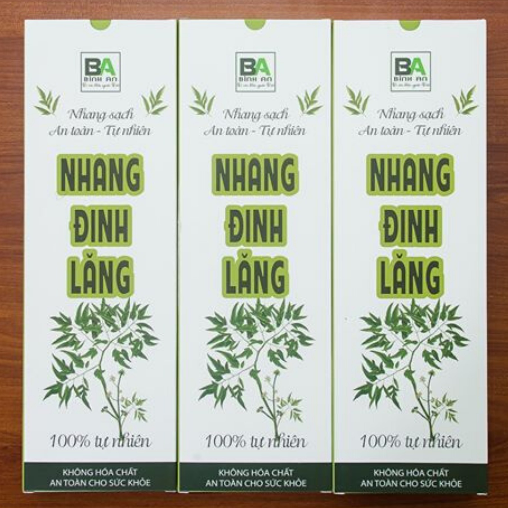 Combo 3 Hộp Nhang Đinh Lăng sạch Nhang Sạch 100% Tự nhiên Không hóa chất An toàn cho Sức khỏe