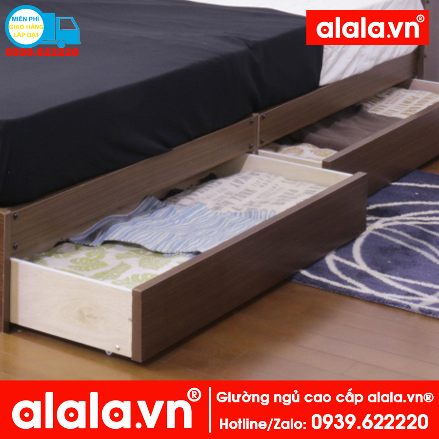 Giường ngủ ALALA cao cấp 1m4 x 2m - Thương hiệu alala.vn - ALALA31