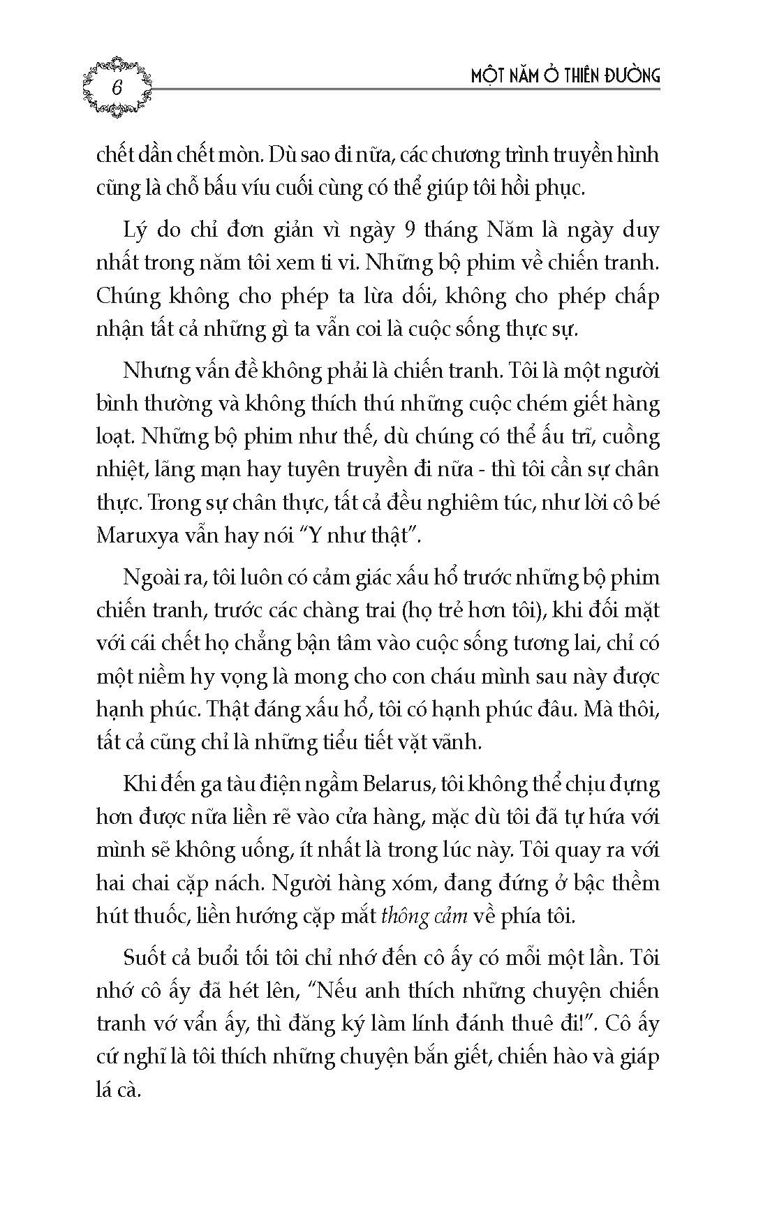 Một Năm Ở Thiên Đường - Tuyển tập truyện ngắn đương đại Nga - Nhiều tác giả; Phan Bạch Châu, Đào Minh Hiệp dịch