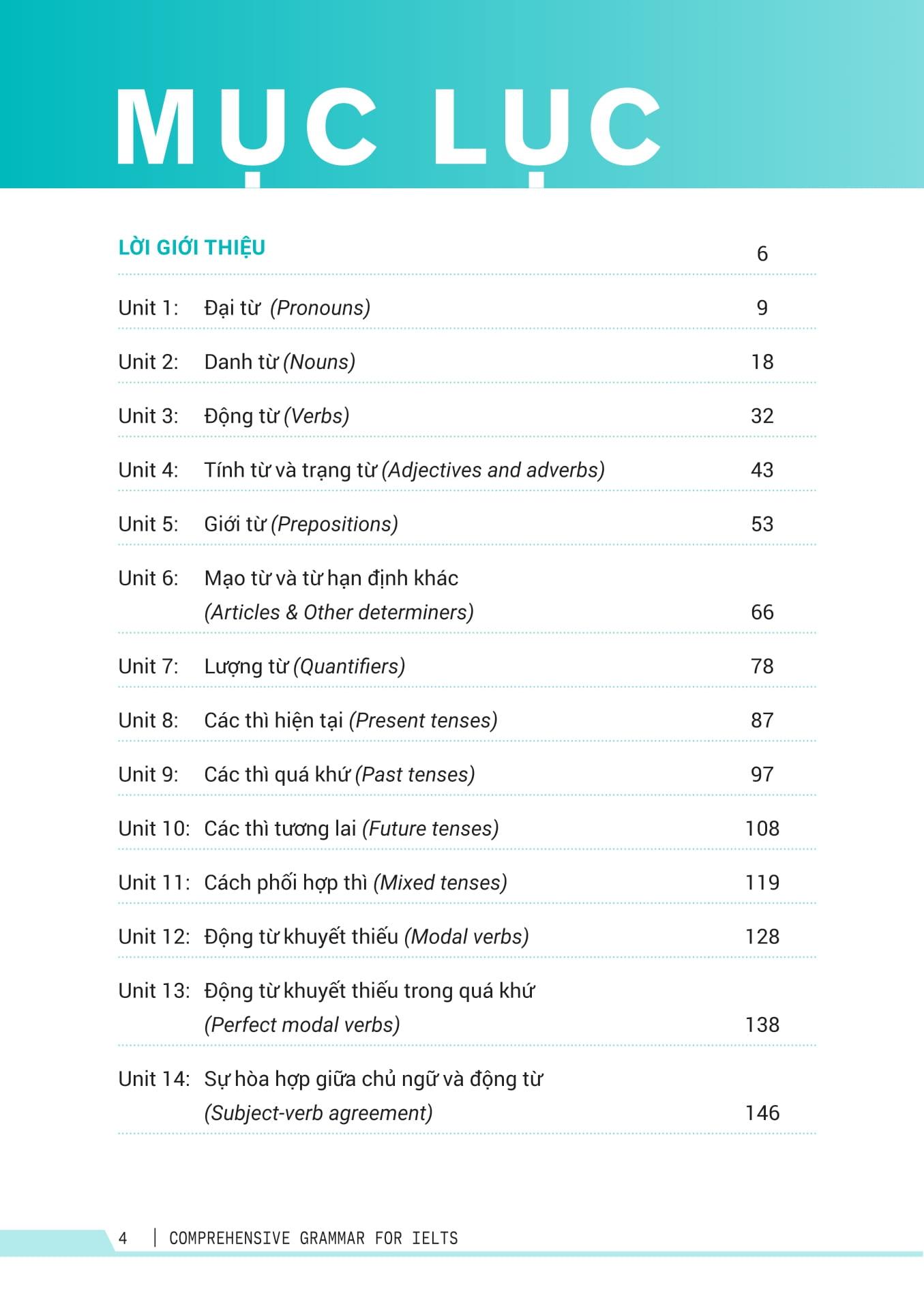 Sách - Comprehensive Grammar For IELTS - Ngữ Pháp Toàn Diện Luyện Thi IELTS - ảnh 5