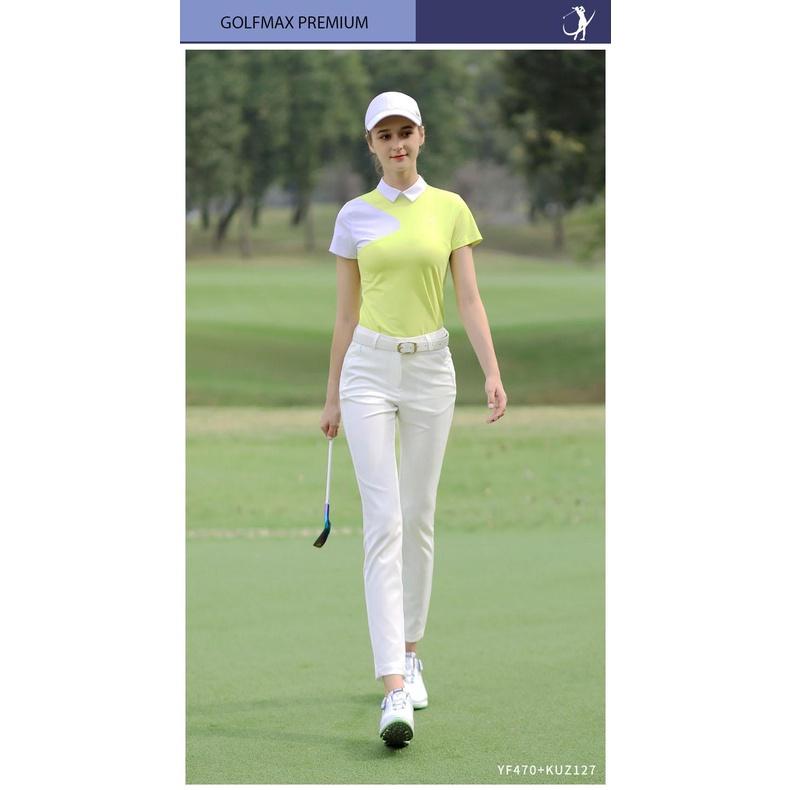 Hình ảnh Quần dài nữ đánh Golf chính hãng PGM - KUZ127 - Chất liệu 92 % nylon+ 8% sapndex cao cấp, bền đẹp