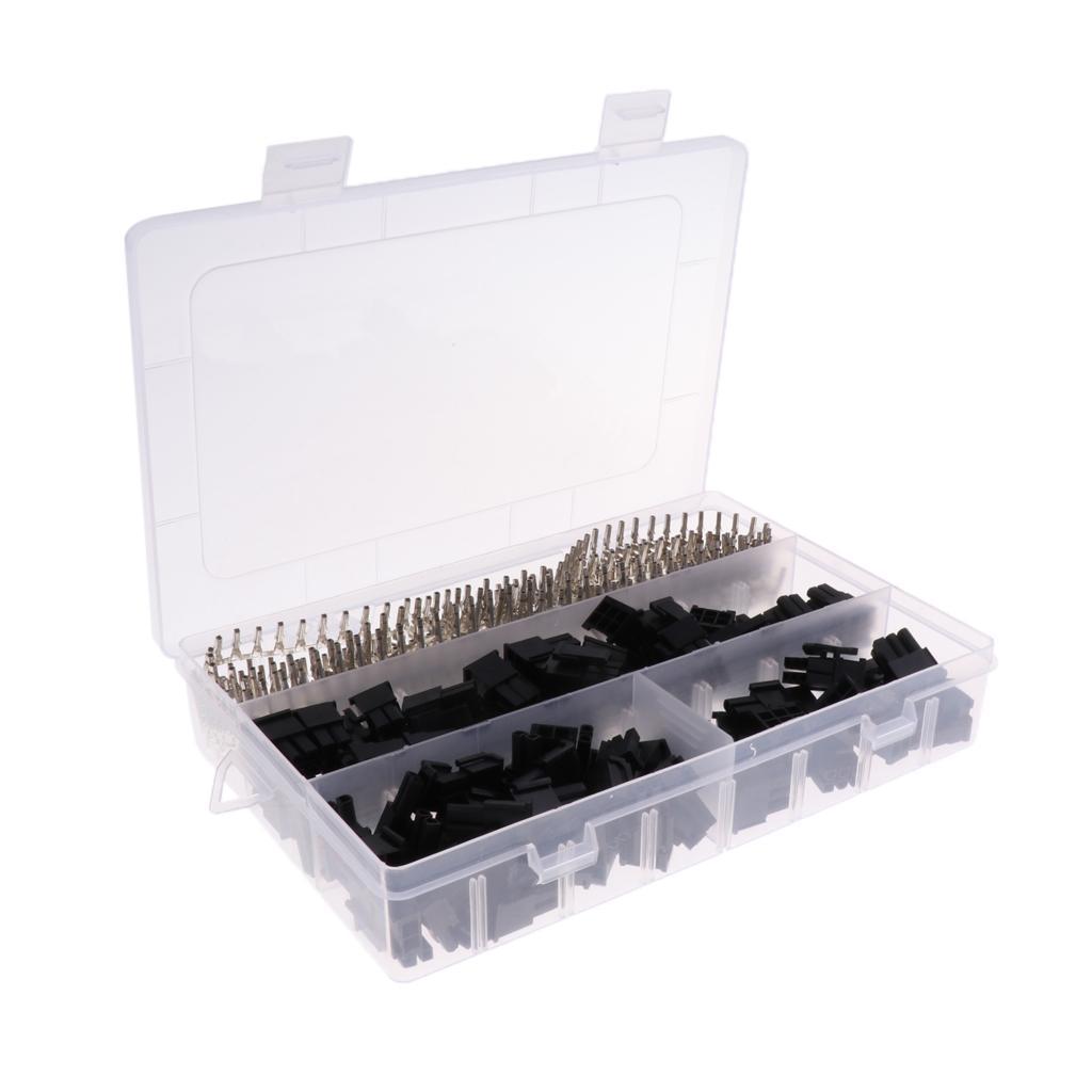 50Piece 5557 8-Pin ATX EPS PCI-E Connector+400X Terminal Crimp Pin Plug